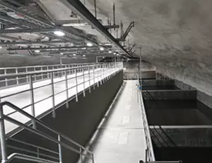 Biostyr in Blominmaen wastewater treatment plant, Finland