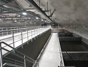 Biostyr in Blominmaen wastewater treatment plant, Finland