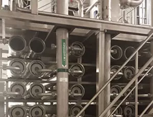 View of a reverse osmosis unit in Finland