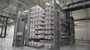 Reverse osmosis unit at Katara Cultural Village in Qatar