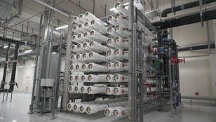 Reverse osmosis unit at Katara Cultural Village in Qatar